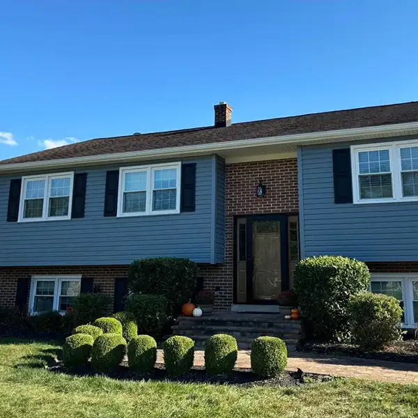 front exterior of home with multiple windows
