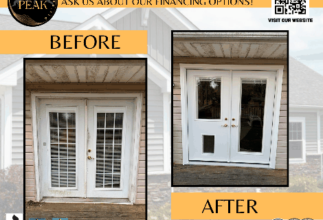 door before and after