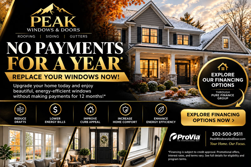 Luxury Window Financing Home
